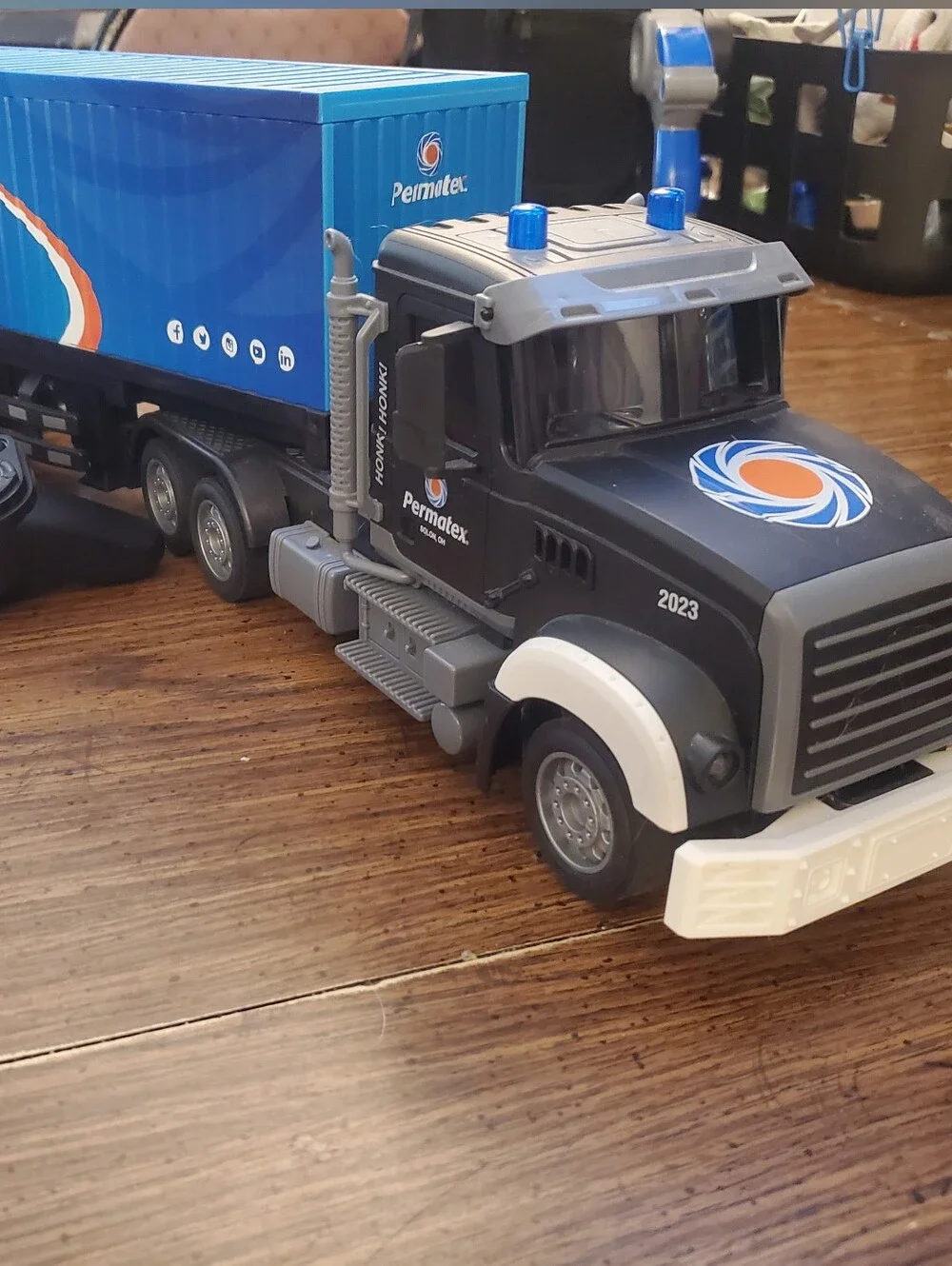 Remote Control Tractor Trailer Permatex